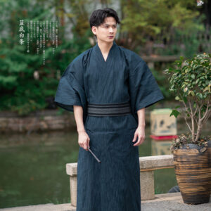 dark blue yukata