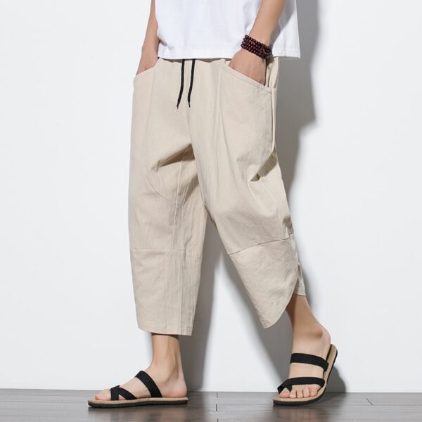 japanese linen pants